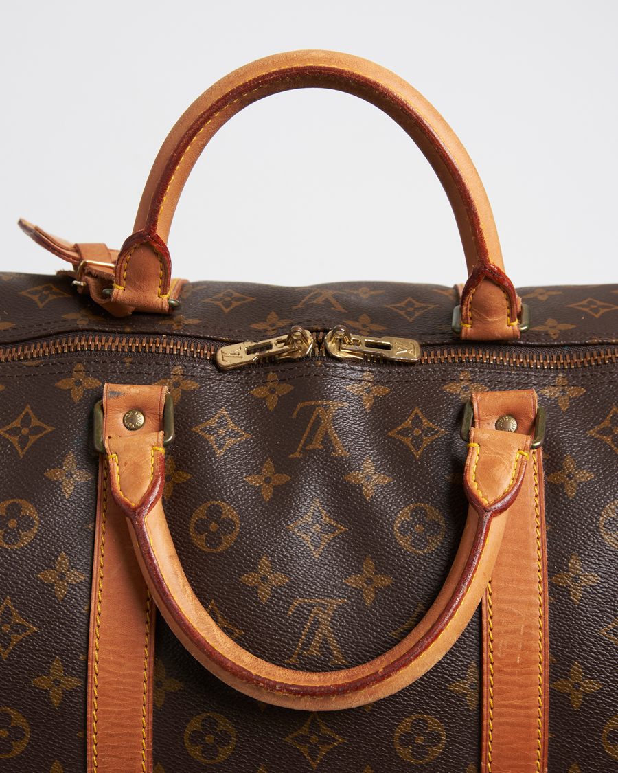 Homme | Louis Vuitton Pre-Owned Keepall Bandoulière 60 Monogram | Louis Vuitton Pre-Owned | Keepall Bandoulière 60 Monogram