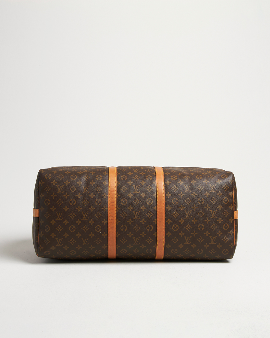 Homme | Louis Vuitton Pre-Owned Keepall Bandoulière 60 Monogram | Louis Vuitton Pre-Owned | Keepall Bandoulière 60 Monogram