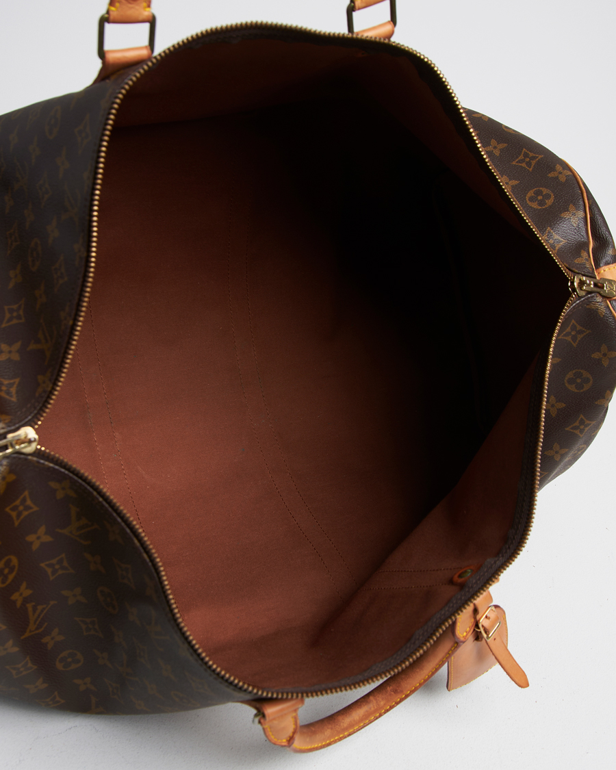 Homme | Louis Vuitton Pre-Owned Keepall Bandoulière 60 Monogram | Louis Vuitton Pre-Owned | Keepall Bandoulière 60 Monogram