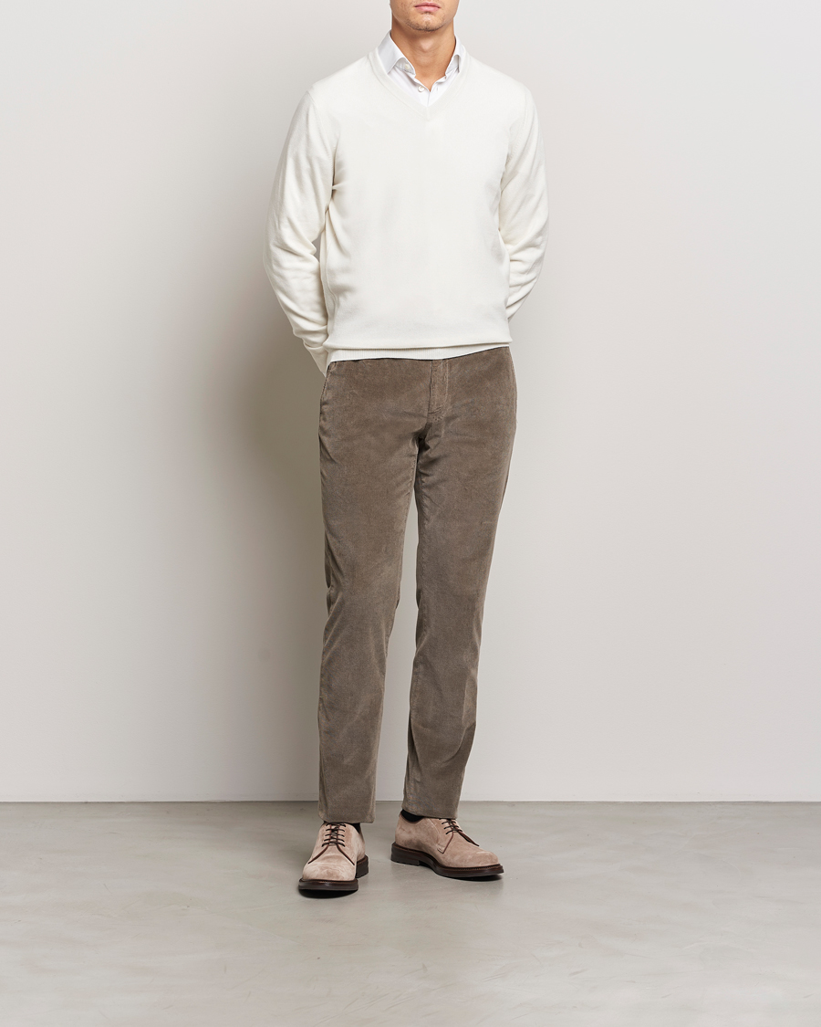 Homme | Pulls Et Tricots | Brunello Cucinelli | 2 Ply Cashmere V-Neck Panama