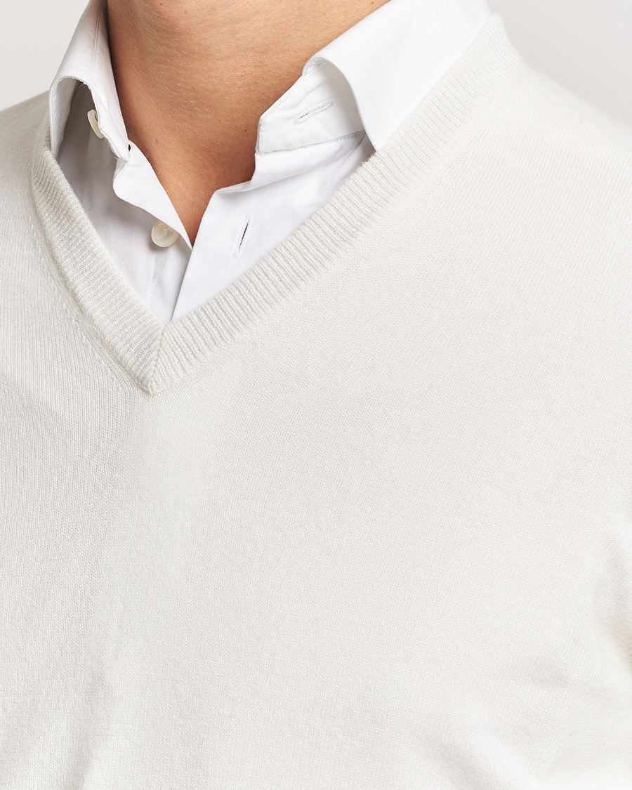 Homme | Pulls Et Tricots | Brunello Cucinelli | 2 Ply Cashmere V-Neck Panama