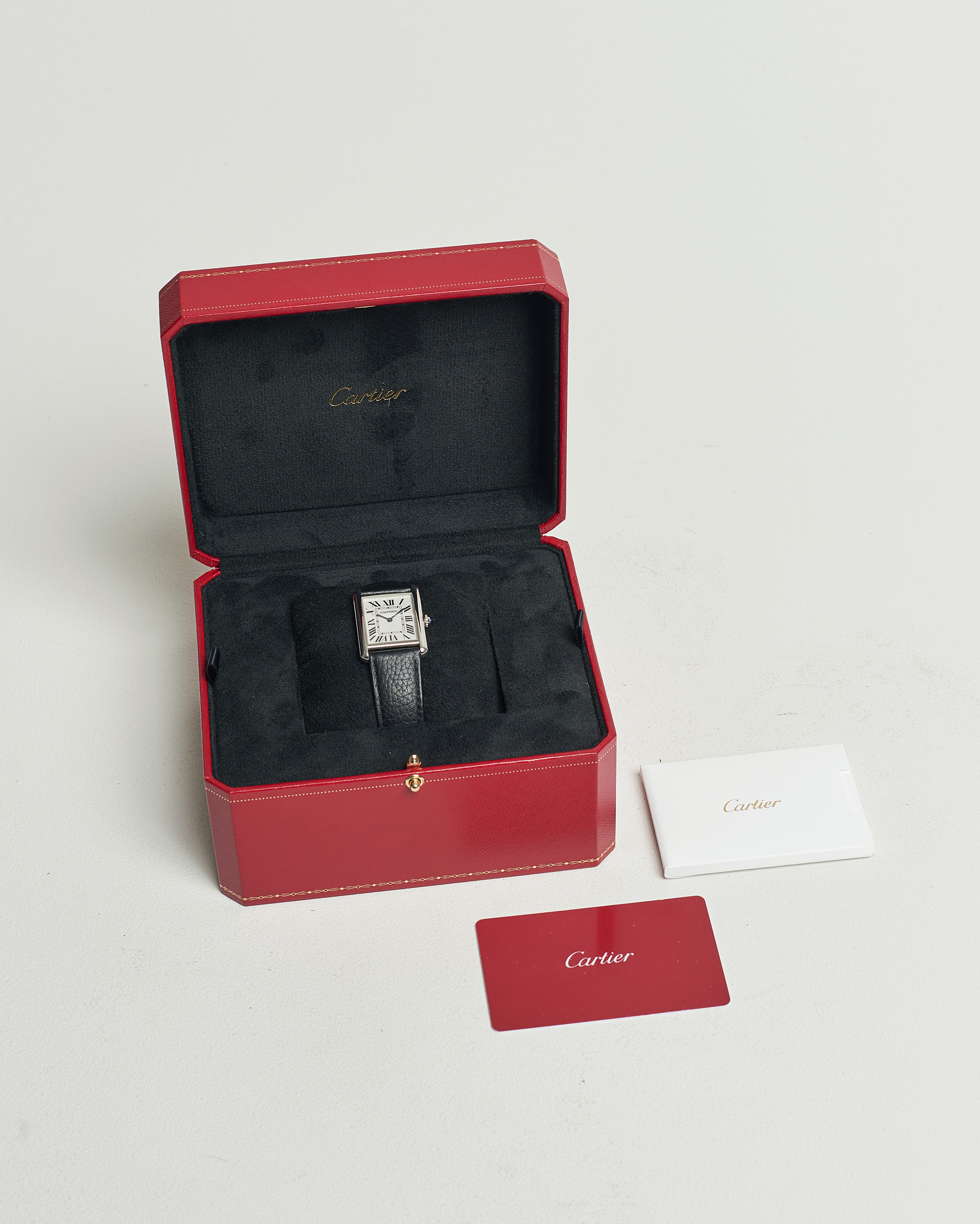 Homme | Cartier Pre-Owned Tank Must Large Silver | Cartier Pre-Owned | Tank Must Large Silver