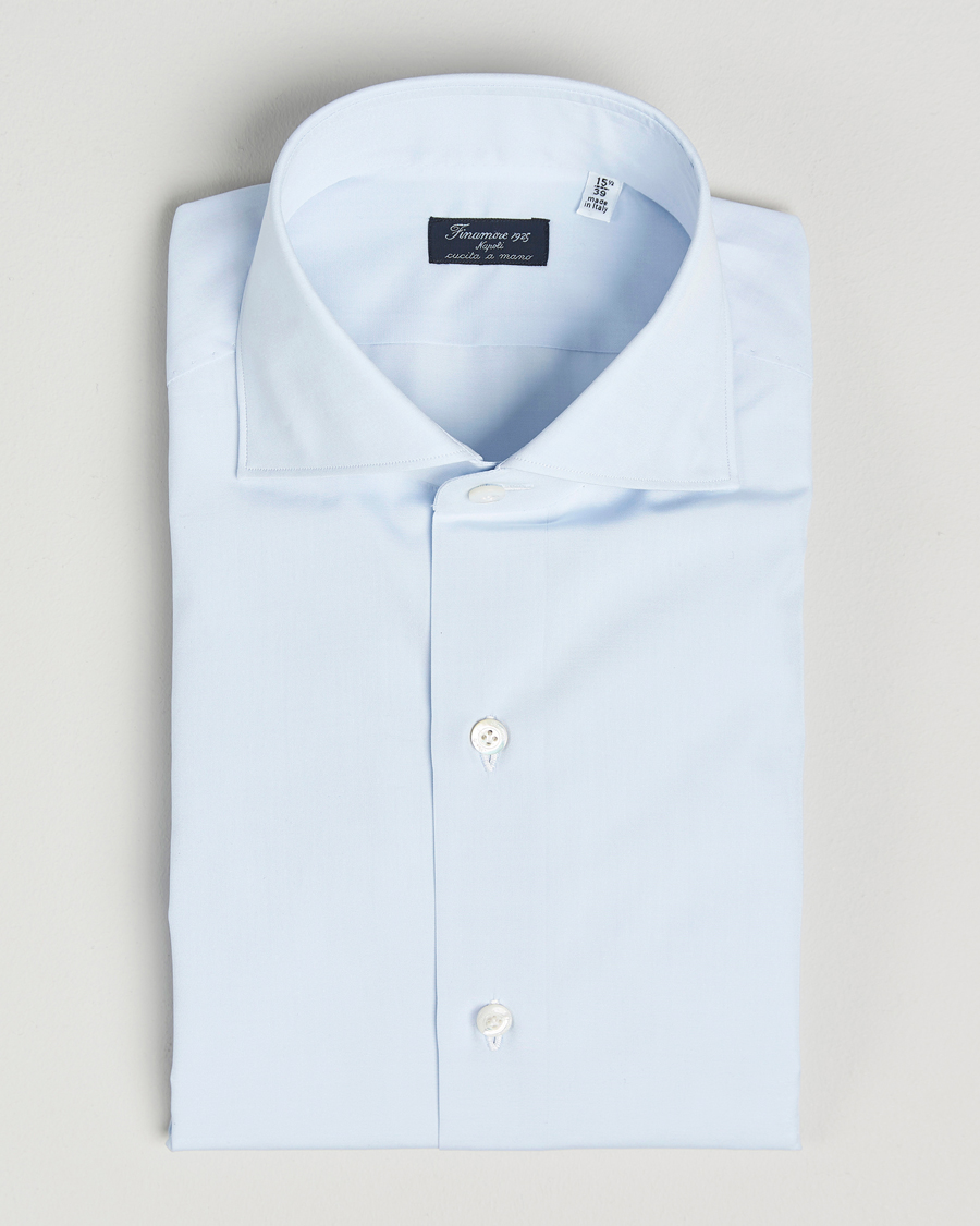 Homme | Chemises | Finamore Napoli | Milano Slim Fit Classic Shirt Light Blue