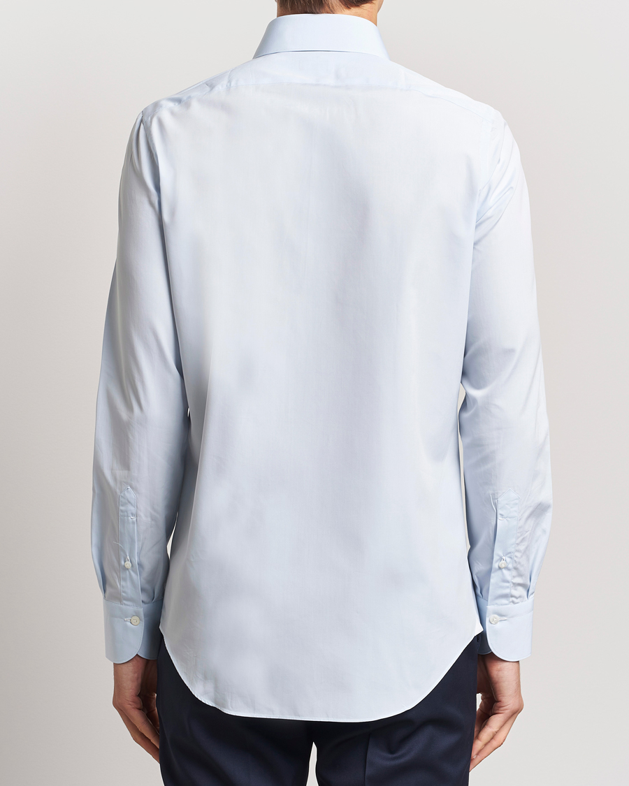 Homme | Chemises | Finamore Napoli | Milano Slim Fit Classic Shirt Light Blue
