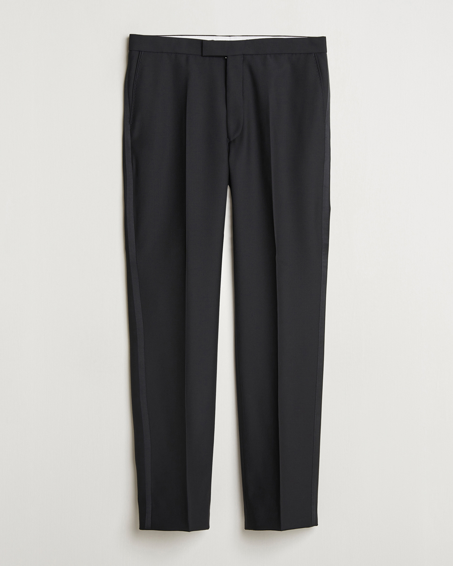 Homme | Pantalons | Oscar Jacobson | Del Tuxedo Trousers Black