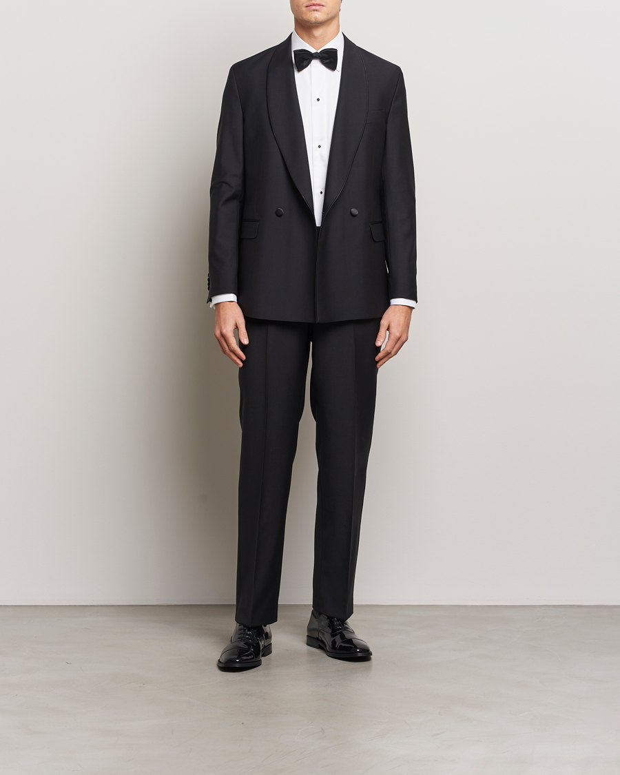 Homme | Pantalons | Oscar Jacobson | Del Tuxedo Trousers Black