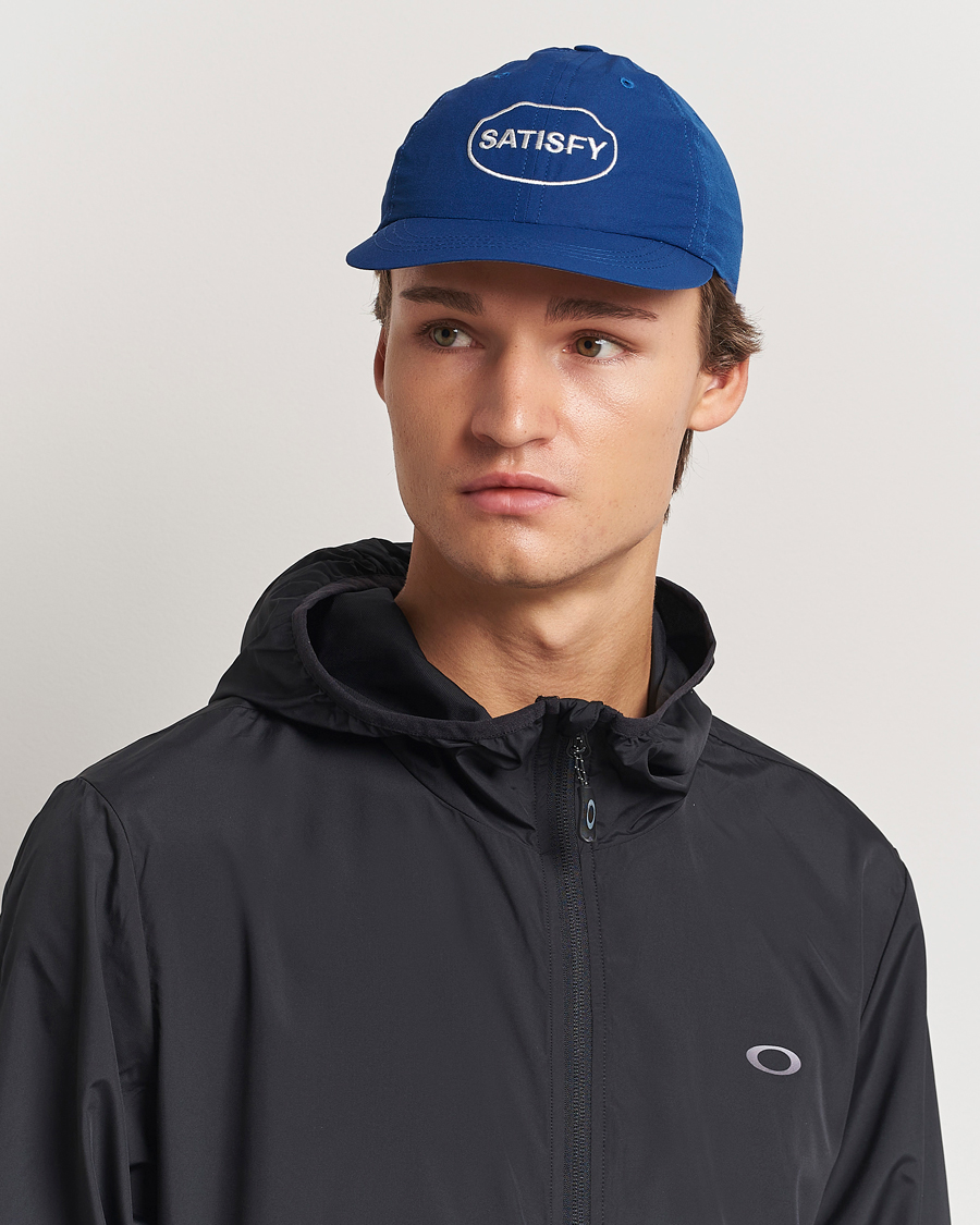 Homme | Satisfy PeaceShell Running Cap Blue | Satisfy | PeaceShell Running Cap Blue