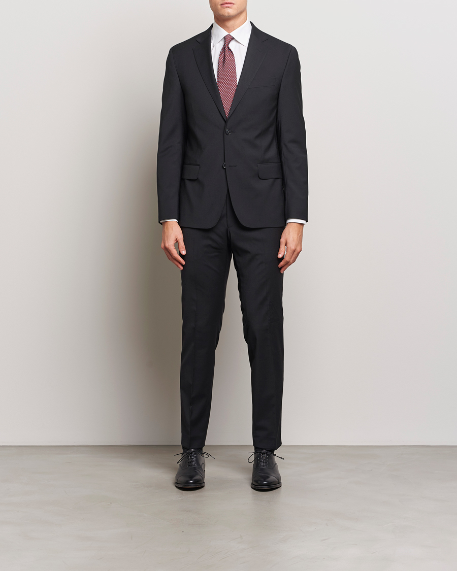 Homme | Pantalons | Oscar Jacobson | Damien Trousers Black
