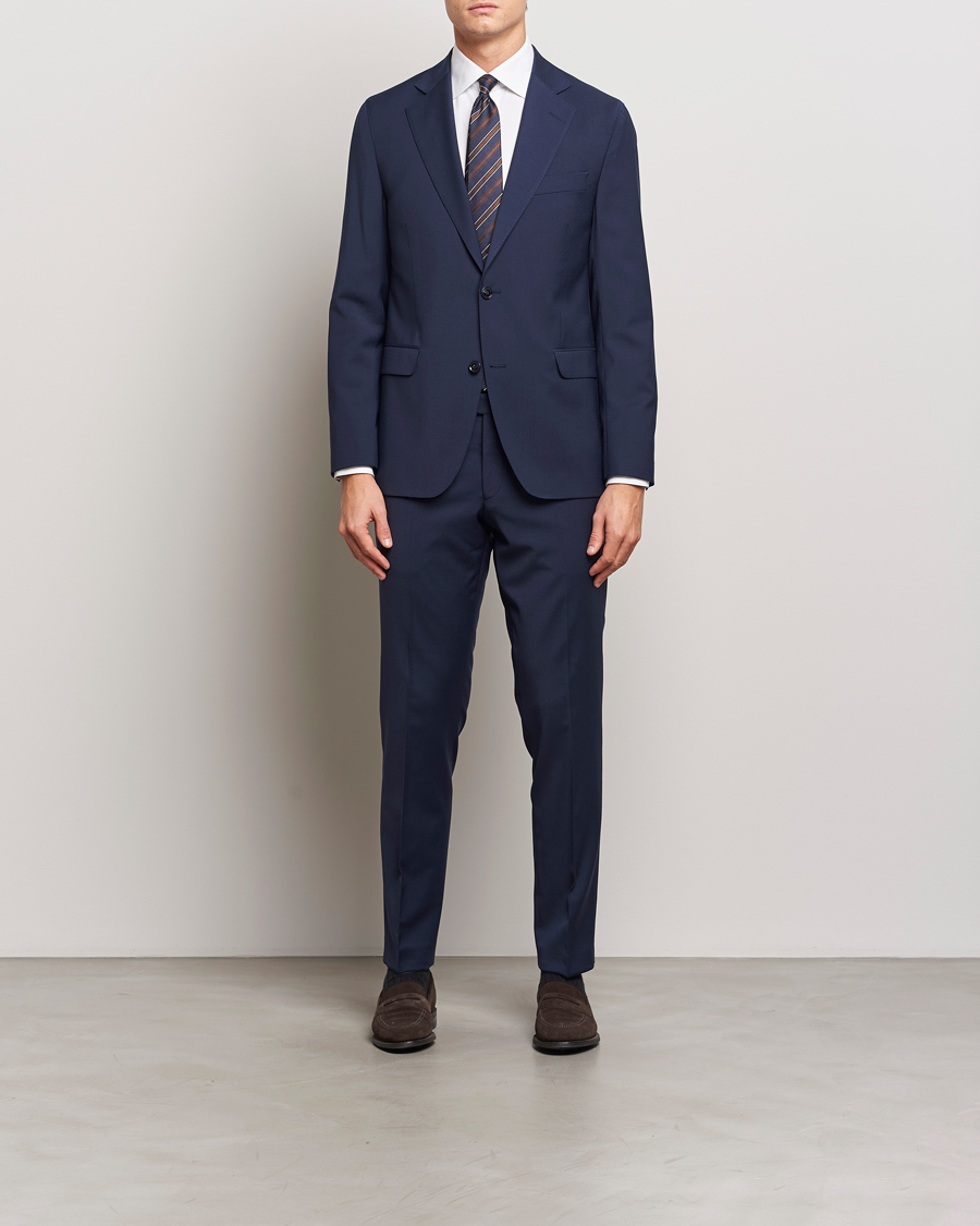 Homme | Pantalons | Oscar Jacobson | Diego Trousers Dew Blue