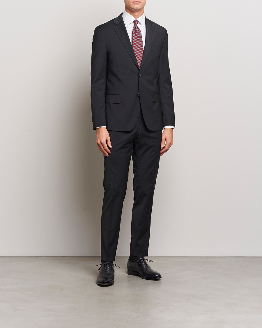 Homme | Blazers | Oscar Jacobson | Edmund Blazer Black