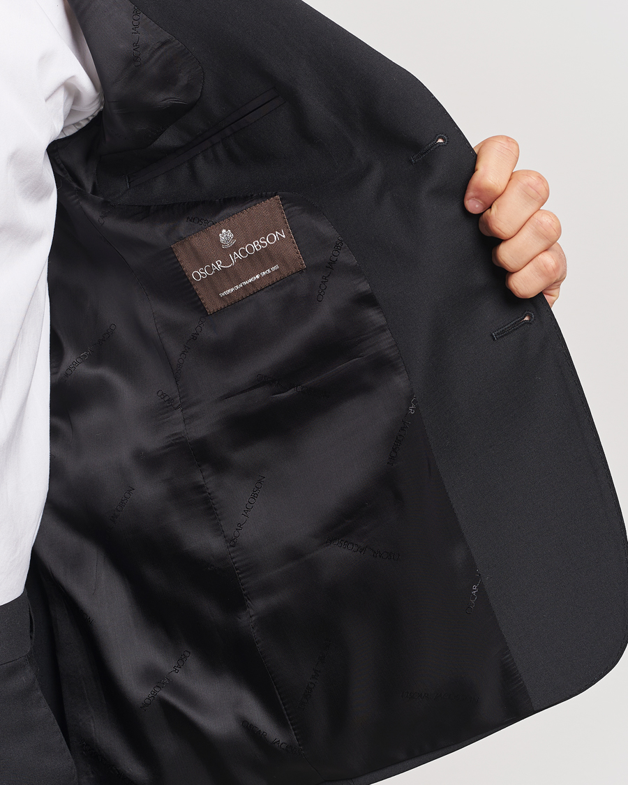 Homme | Blazers | Oscar Jacobson | Edmund Blazer Black