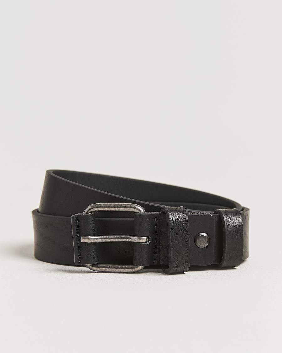 Homme | Ceintures | Nudie Jeans | Dwayne Leather Belt Black