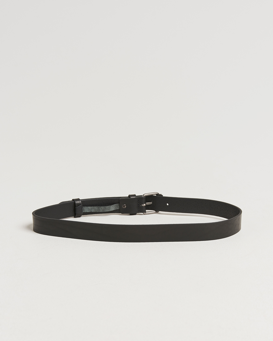 Homme | Ceintures | Nudie Jeans | Dwayne Leather Belt Black