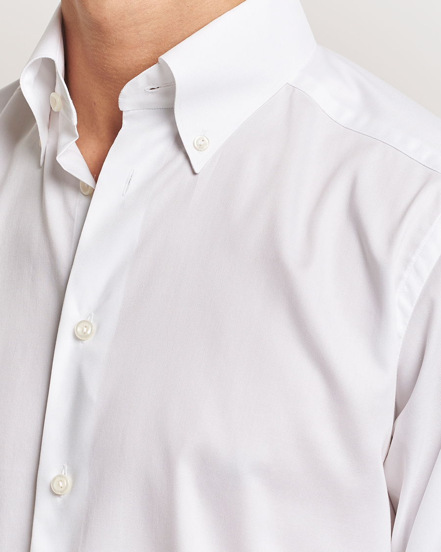 Homme | Chemises | Eton | Slim Fit Wrinkle Free Oxford Shirt White