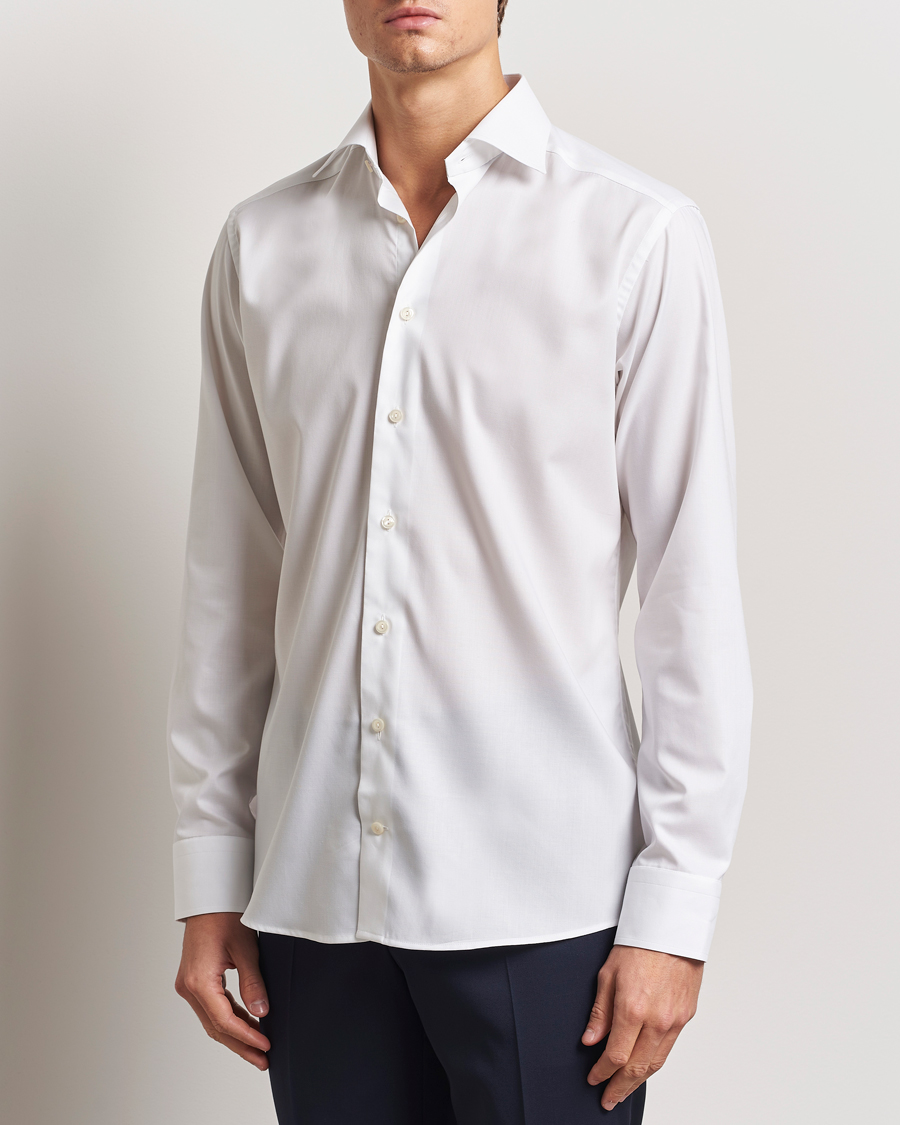 Homme | Chemises | Eton | Slim Fit Oxford Shirt White