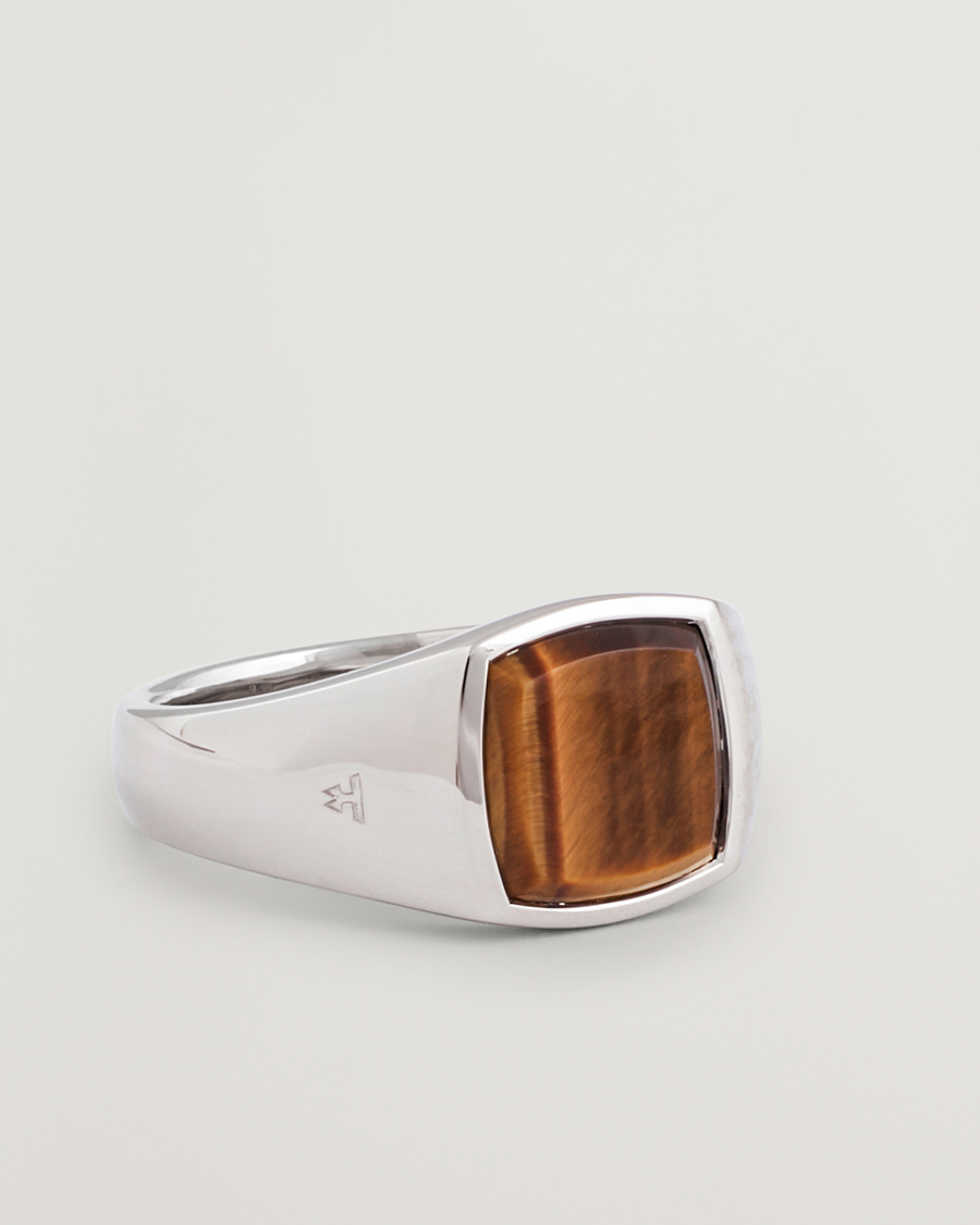 Homme | Bijoux | Tom Wood | Kay Ring Tiger Eye