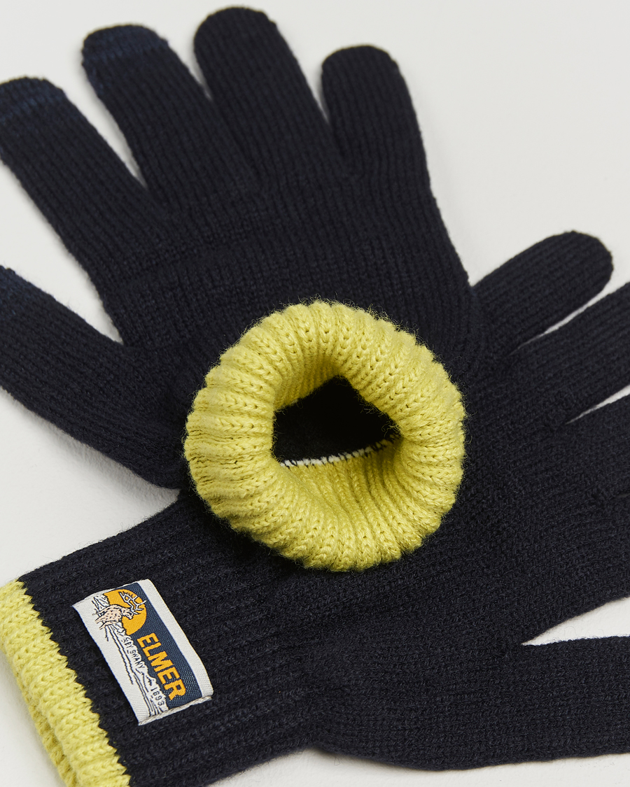 Homme | Elmer by Swany Knitted Glove Navy | Elmer by Swany | Knitted Glove Navy
