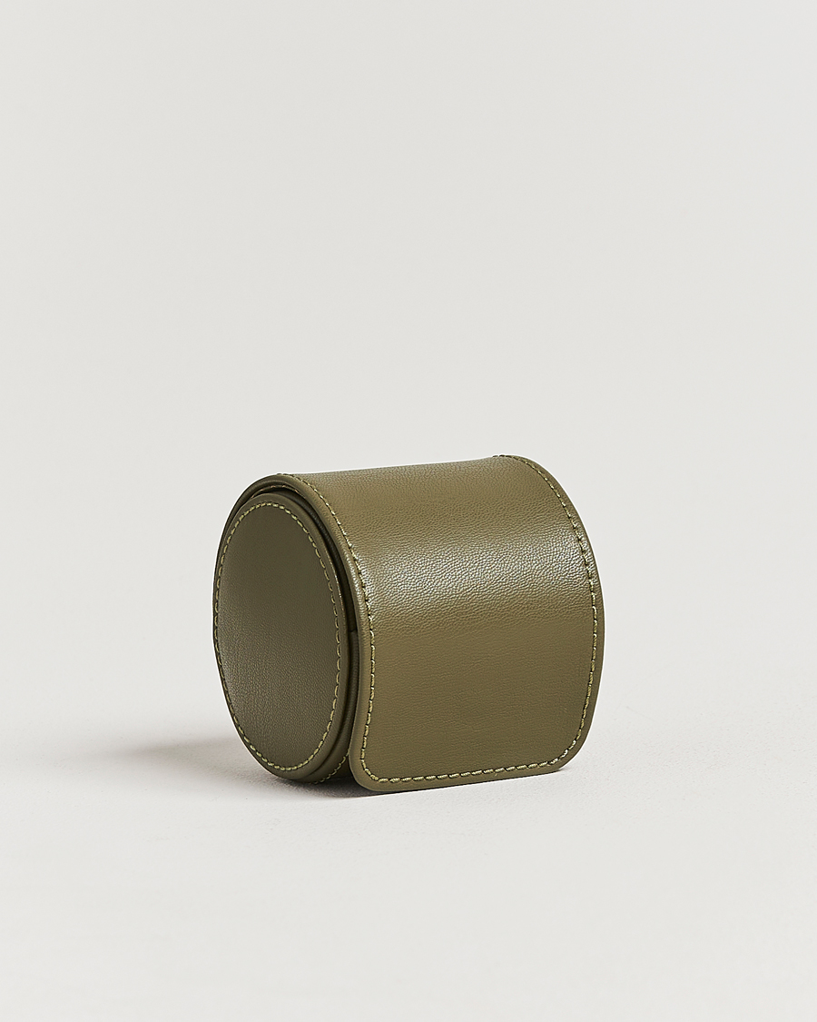 Homme | Boîtes montres et bijoux | WOLF | Single Watch Roll Earth Olive