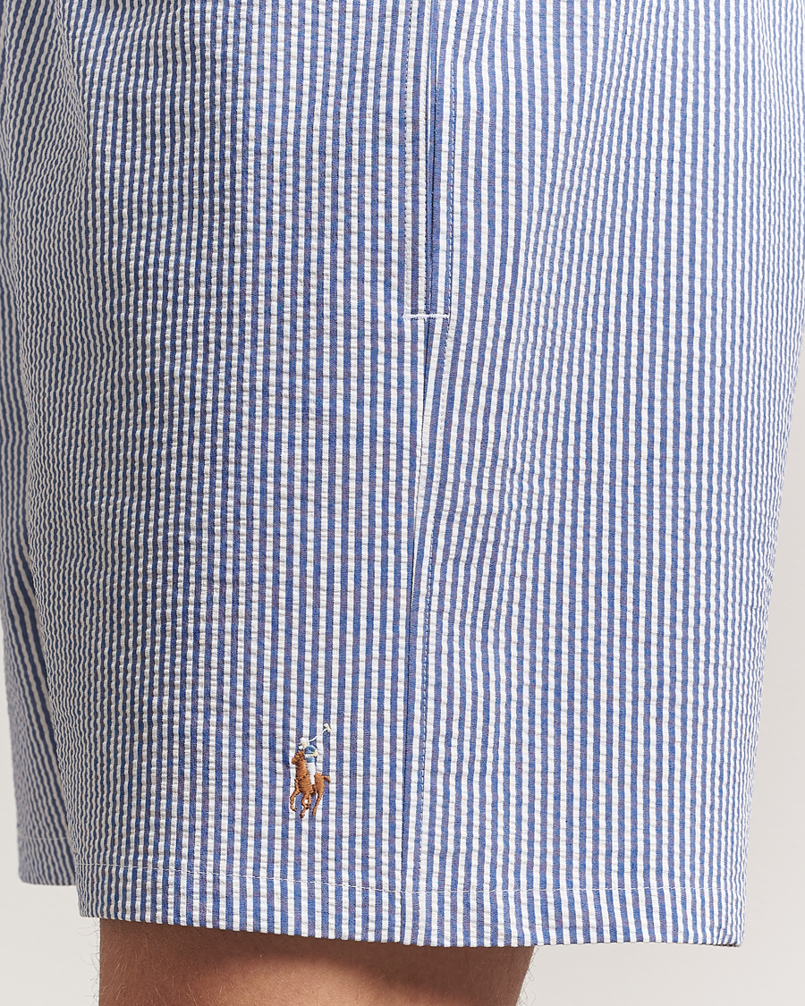 Homme | Maillots De Bain | Polo Ralph Lauren | Traveler Mid Trunk Seersucker Cruise Royal