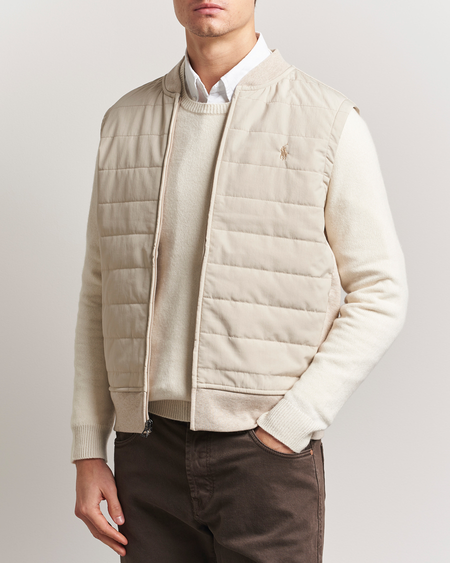Homme | Manteaux Et Vestes | Polo Ralph Lauren | Hybrid Vest Expedition Dune Heather