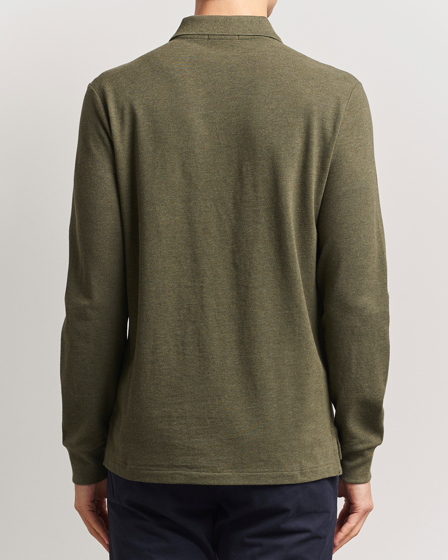 Homme | Pulls Et Tricots | Polo Ralph Lauren | Custom Slim Fit Long Sleeve Polo Service Green