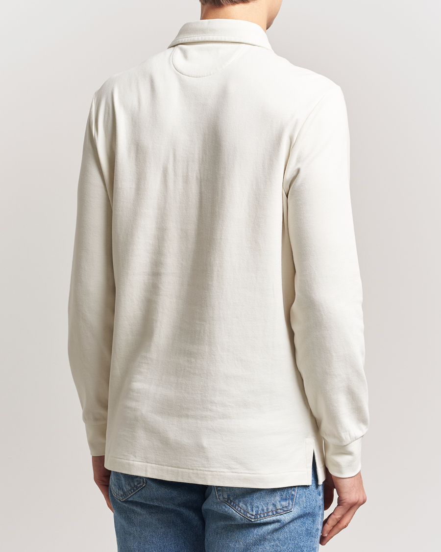 Homme | Pulls Et Tricots | Polo Ralph Lauren | Double Knit Long Sleeve Polo Parchment Cream