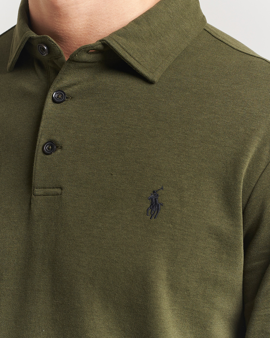 Homme | Pulls Et Tricots | Polo Ralph Lauren | Double Knit Long Sleeve Polo Armadillo