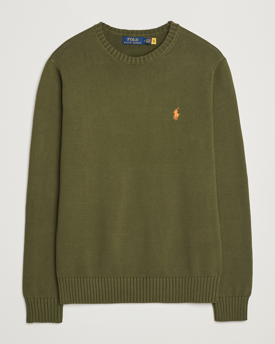 Homme | Pulls Et Tricots | Polo Ralph Lauren | Cotton Crew Neck Sweater New Olive