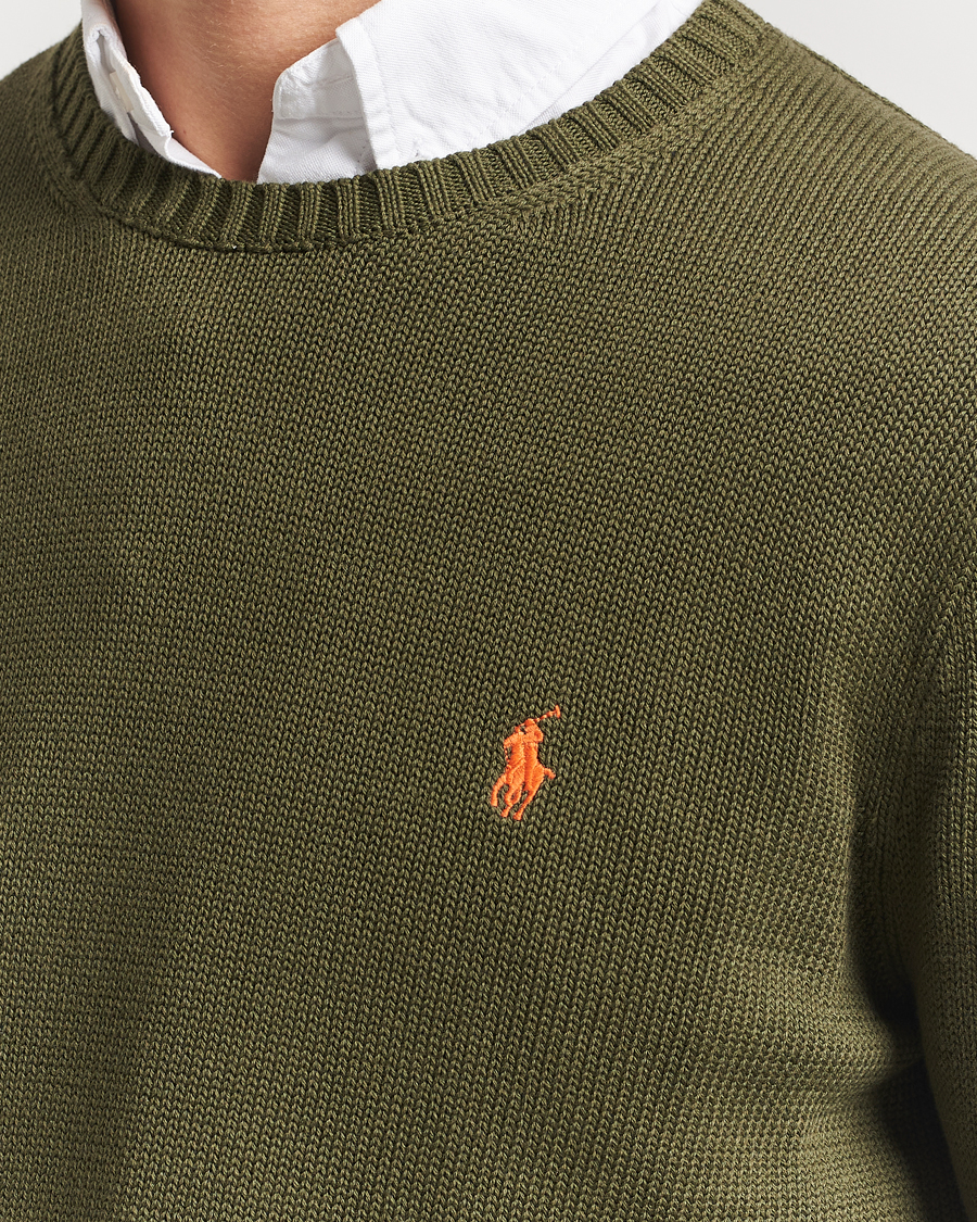 Homme | Pulls Et Tricots | Polo Ralph Lauren | Cotton Crew Neck Sweater New Olive