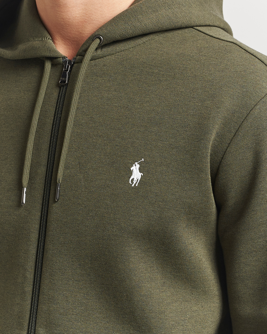 Homme | Pulls Et Tricots | Polo Ralph Lauren | Double Knitted Full-Zip Hoodie Alpine Heather