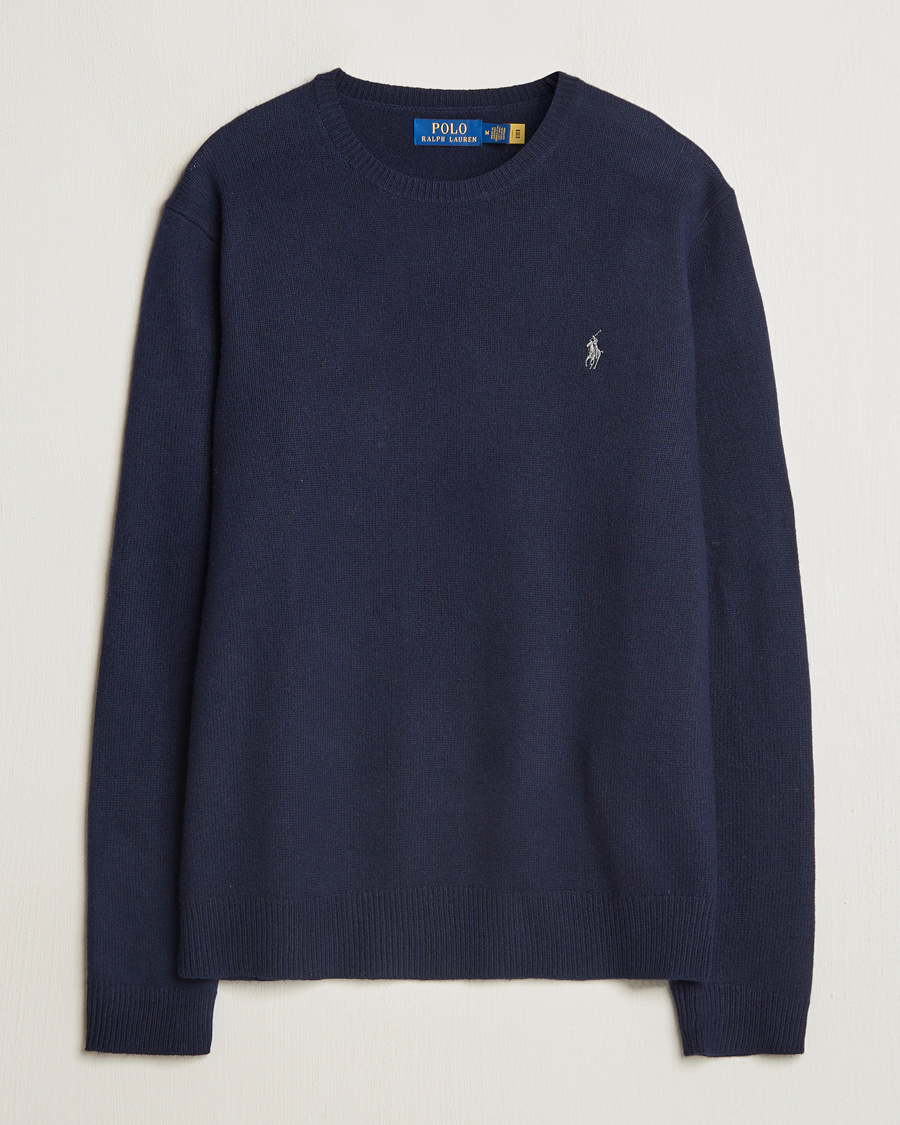 Homme | Pulls Et Tricots | Polo Ralph Lauren | Cotton/Wool Pullover Hunter Navy