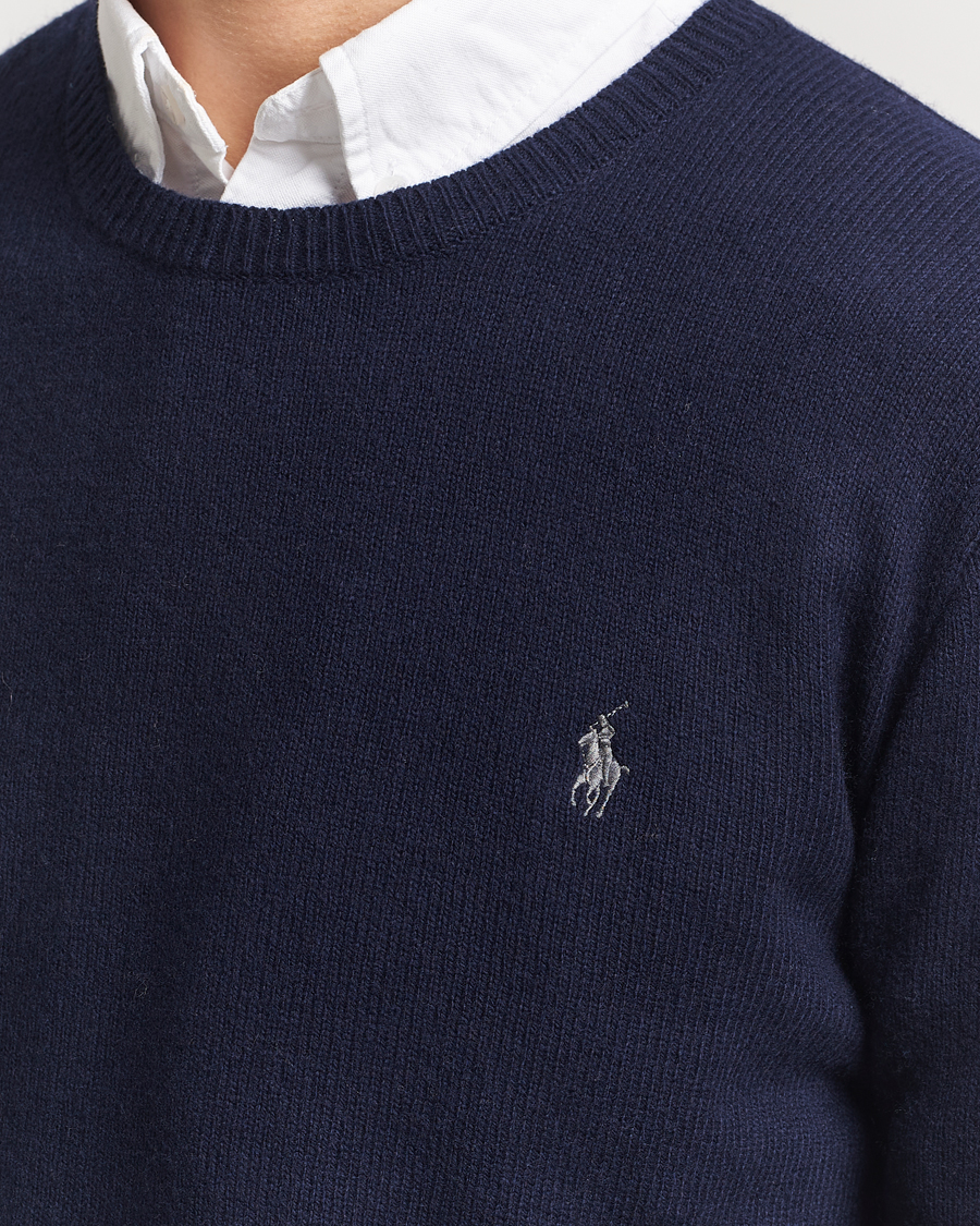 Homme | Pulls Et Tricots | Polo Ralph Lauren | Cotton/Wool Pullover Hunter Navy