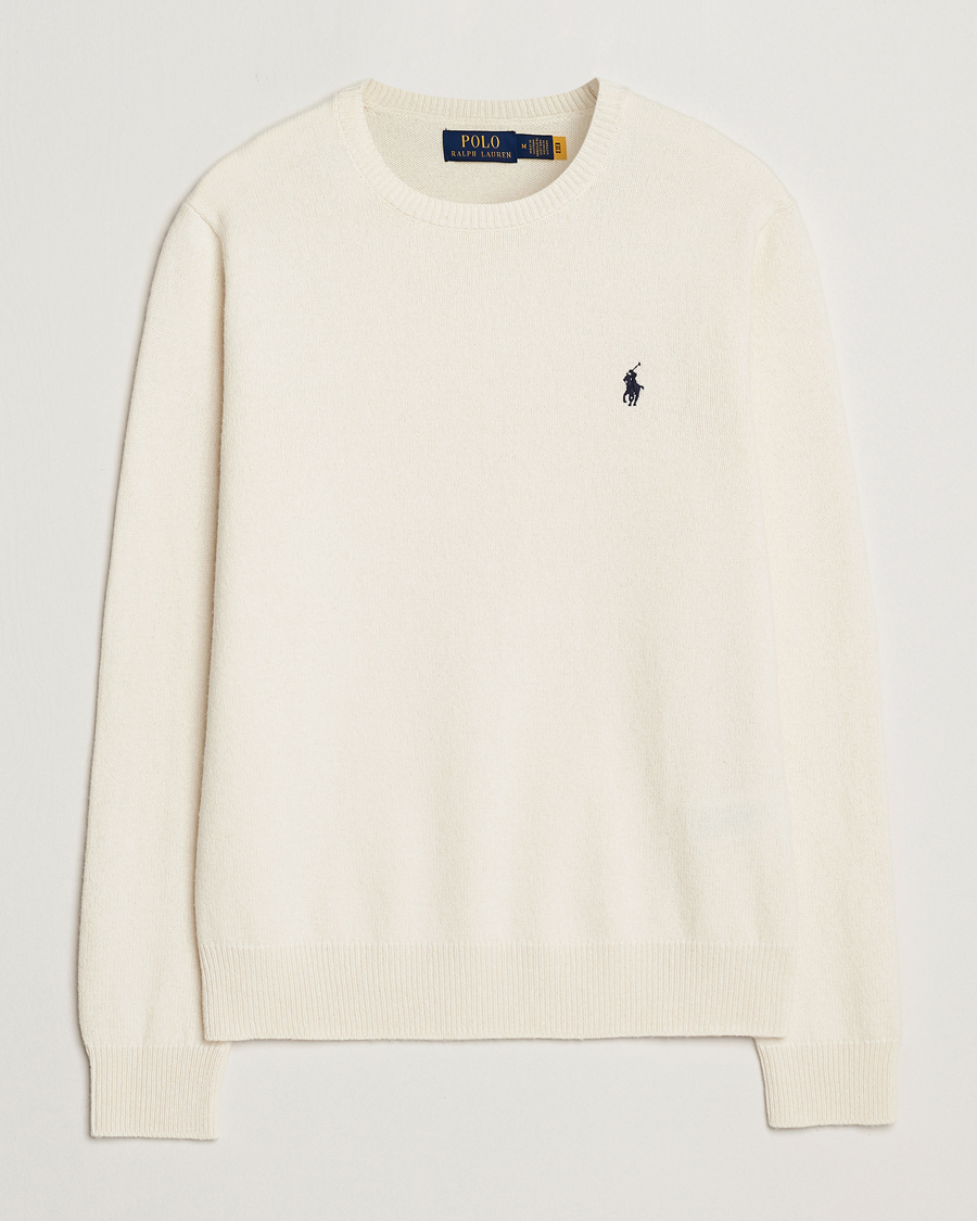 Homme | Pulls Et Tricots | Polo Ralph Lauren | Cotton/Wool Pullover Andover Cream