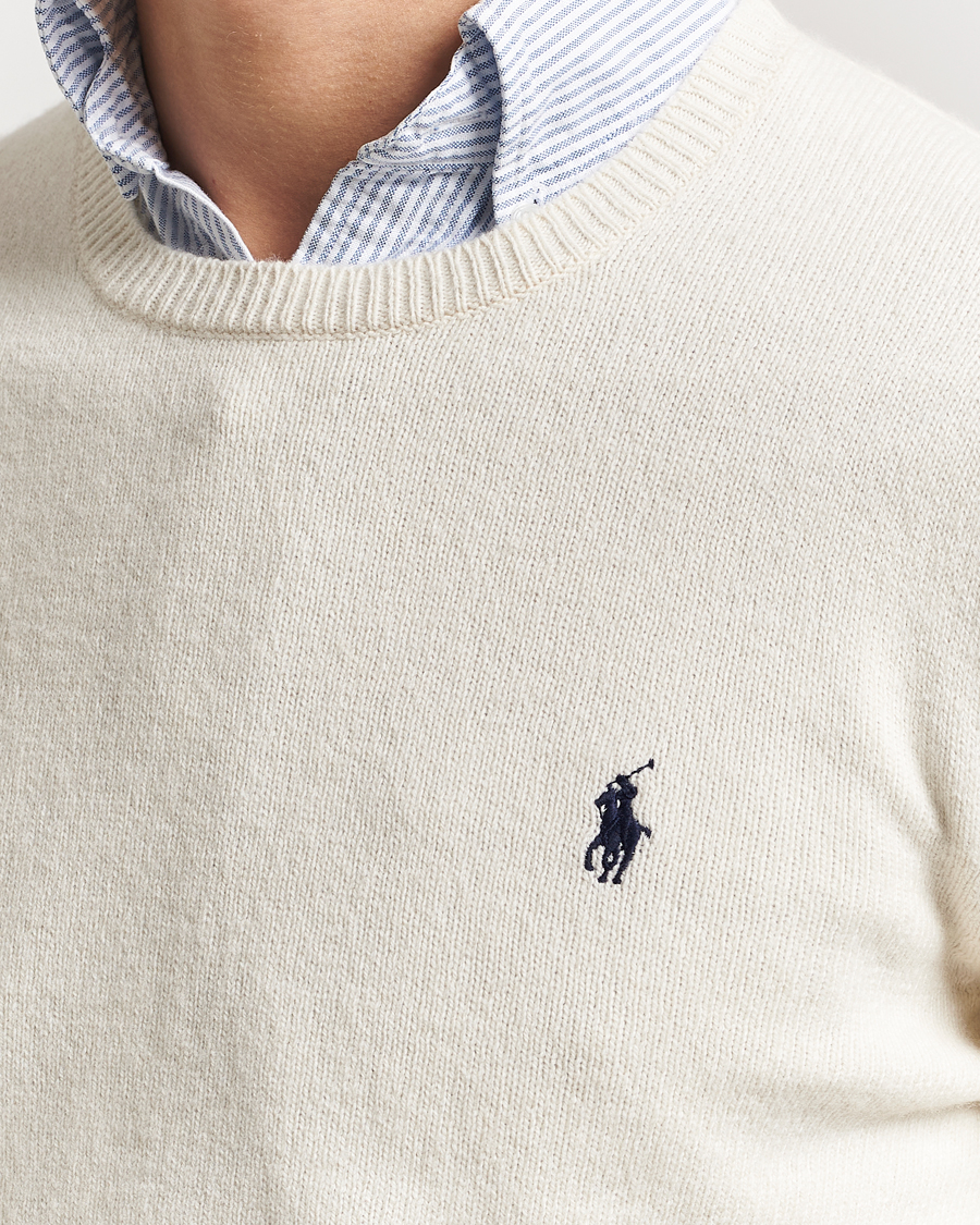 Homme | Pulls Et Tricots | Polo Ralph Lauren | Cotton/Wool Pullover Andover Cream