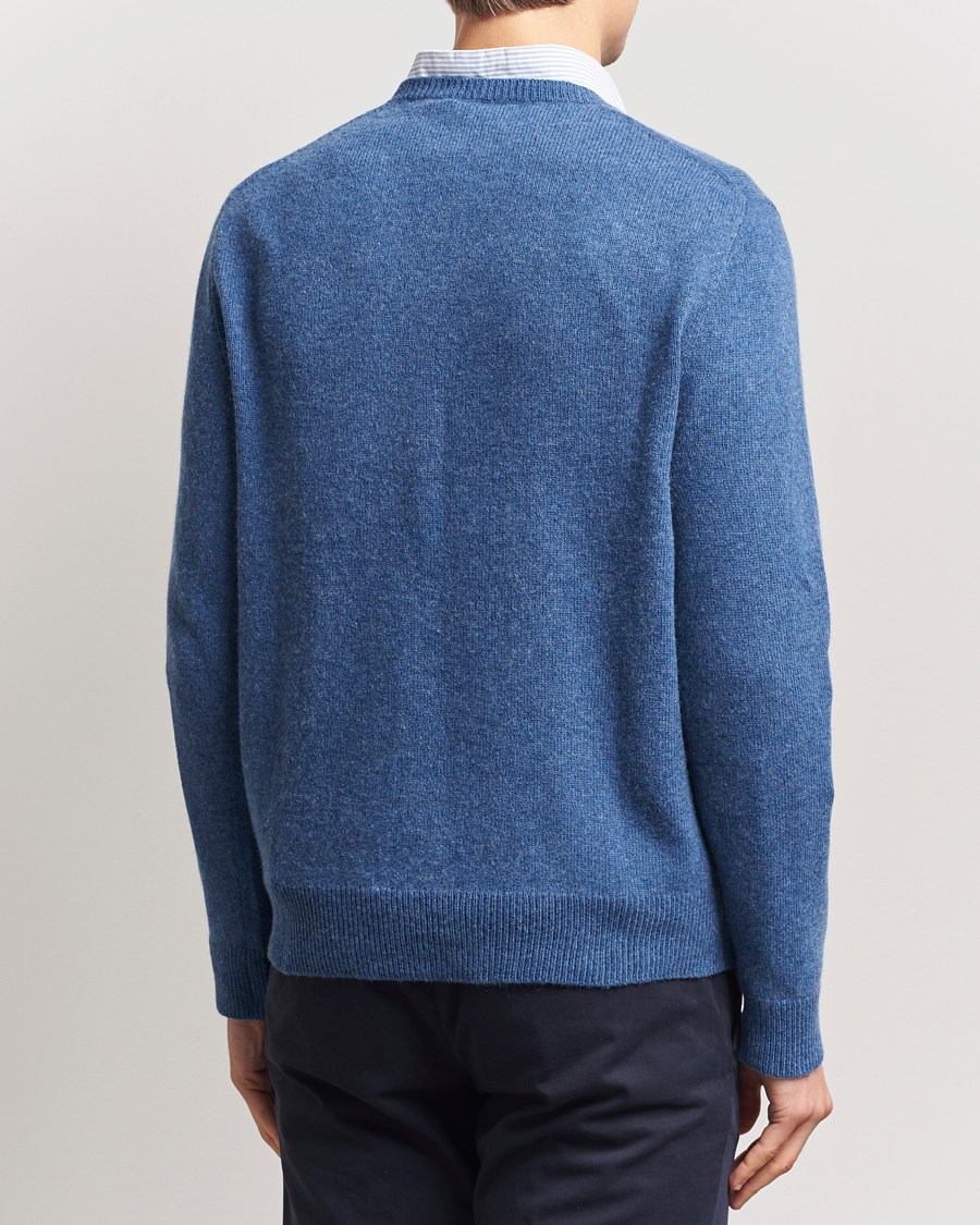 Homme | Pulls Et Tricots | Polo Ralph Lauren | Cotton/Wool Pullover Blue Salt Heather