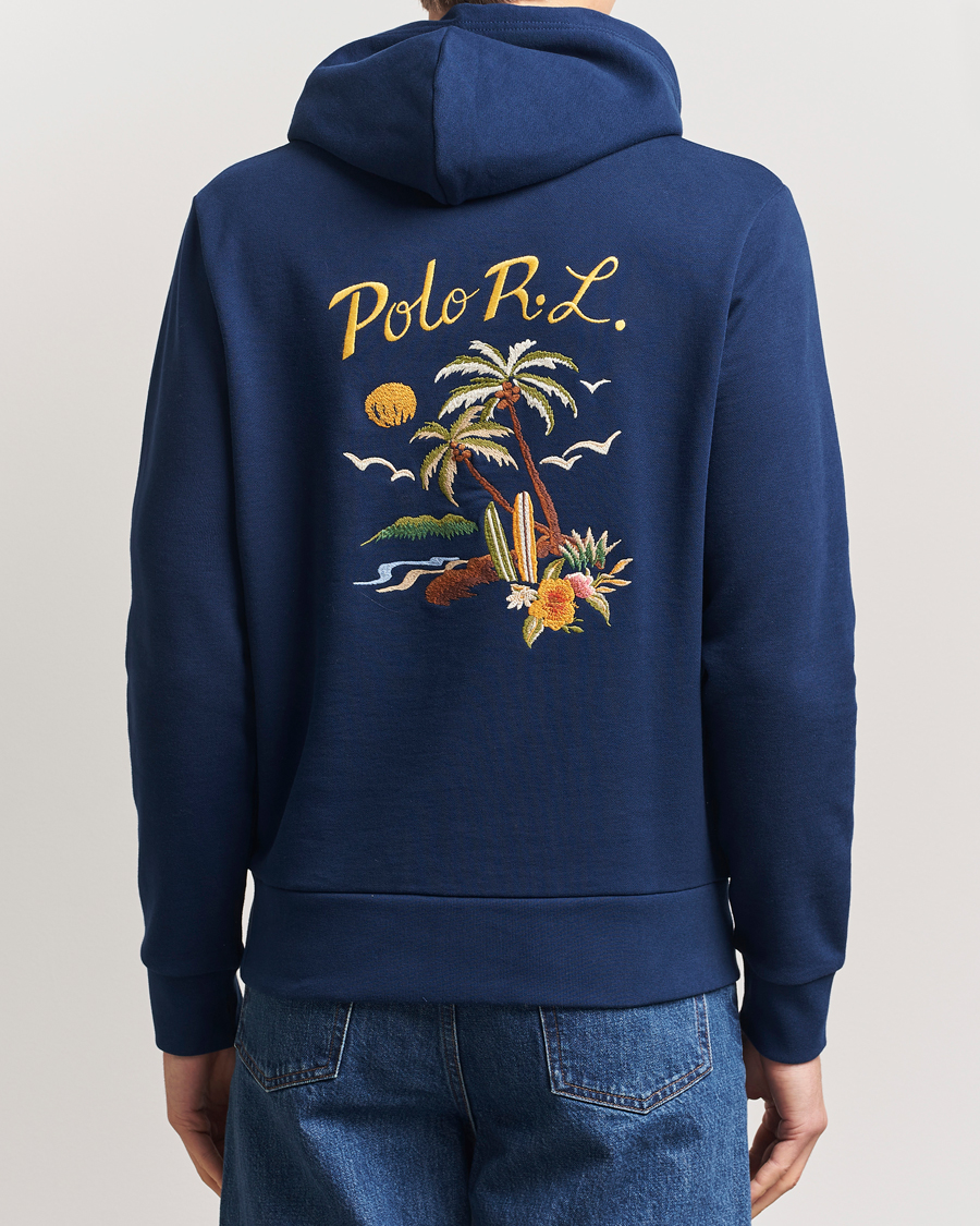 Homme | Pulls Et Tricots | Polo Ralph Lauren | Loopback Terry Hoodie Eastside Royal