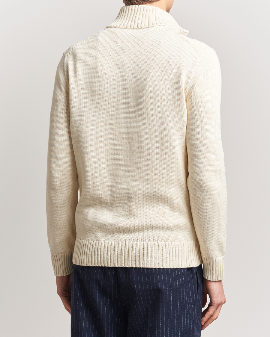Homme | Pulls Et Tricots | Polo Ralph Lauren | Cotton Pullover Half Zip Andover Cream