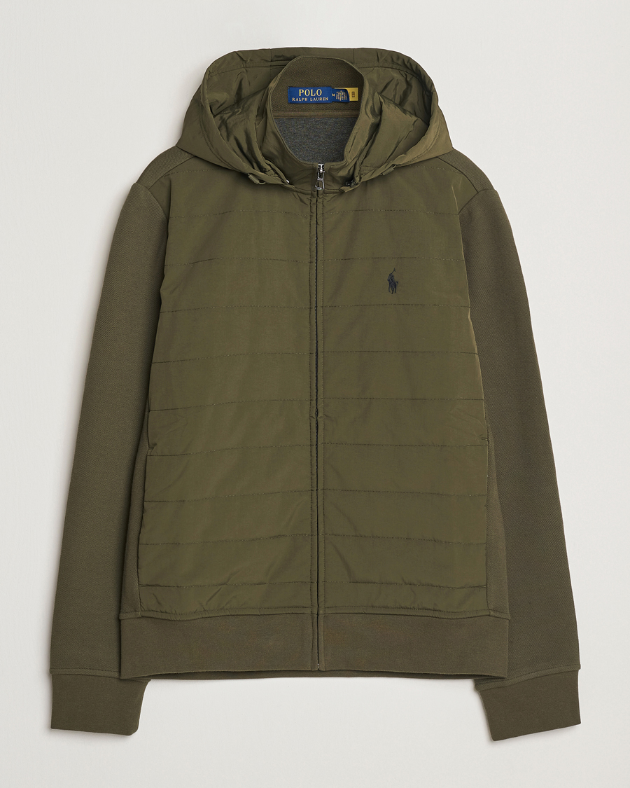 Homme | Pulls Et Tricots | Polo Ralph Lauren | Hybrid Hooded Full-Zip Sweater Armadillo