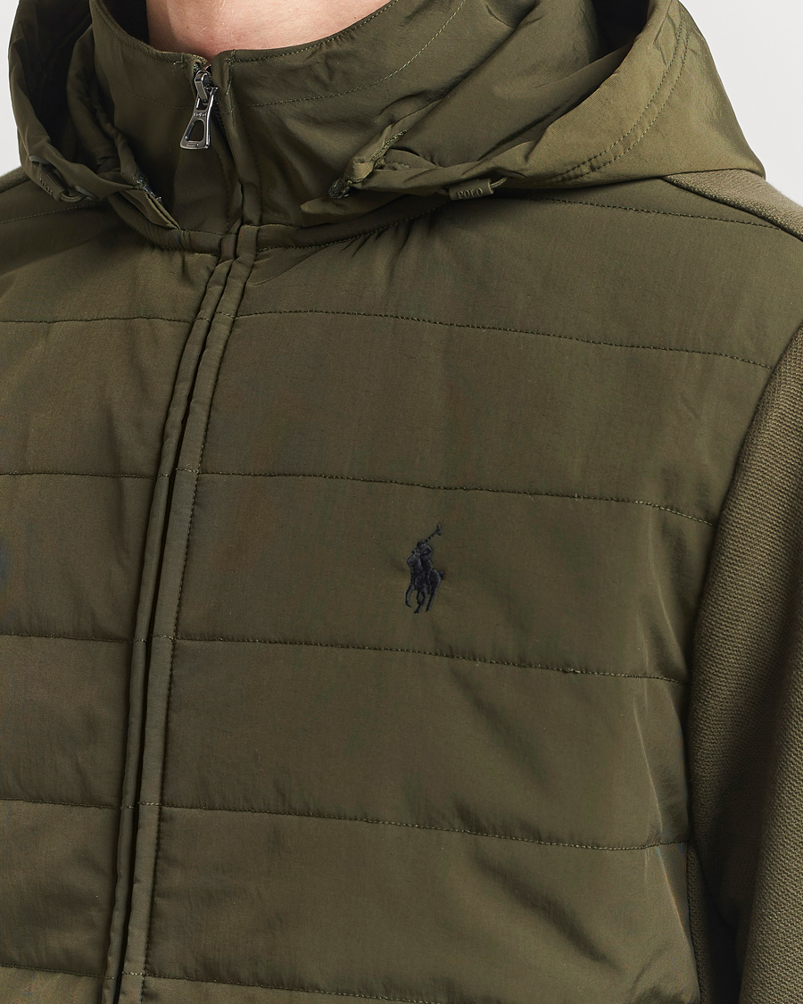 Homme | Pulls Et Tricots | Polo Ralph Lauren | Hybrid Hooded Full-Zip Sweater Armadillo