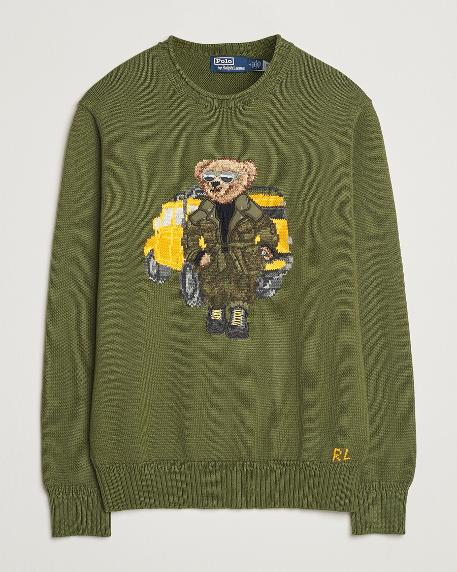 Homme | Pulls Et Tricots | Polo Ralph Lauren | Cotton Bear Pullover New Olive
