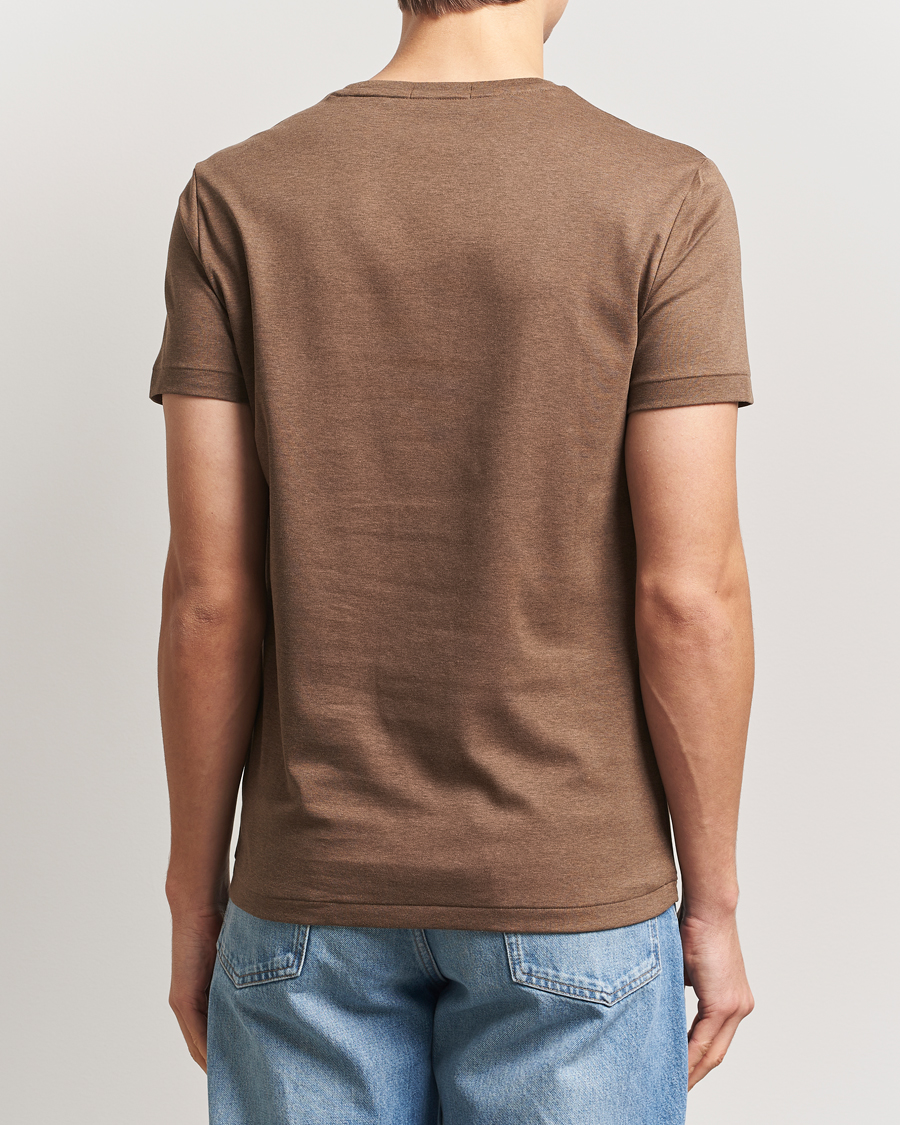 Homme | T-shirts | Polo Ralph Lauren | Luxury Pima Cotton Crew Neck T-Shirt Cedar Heather
