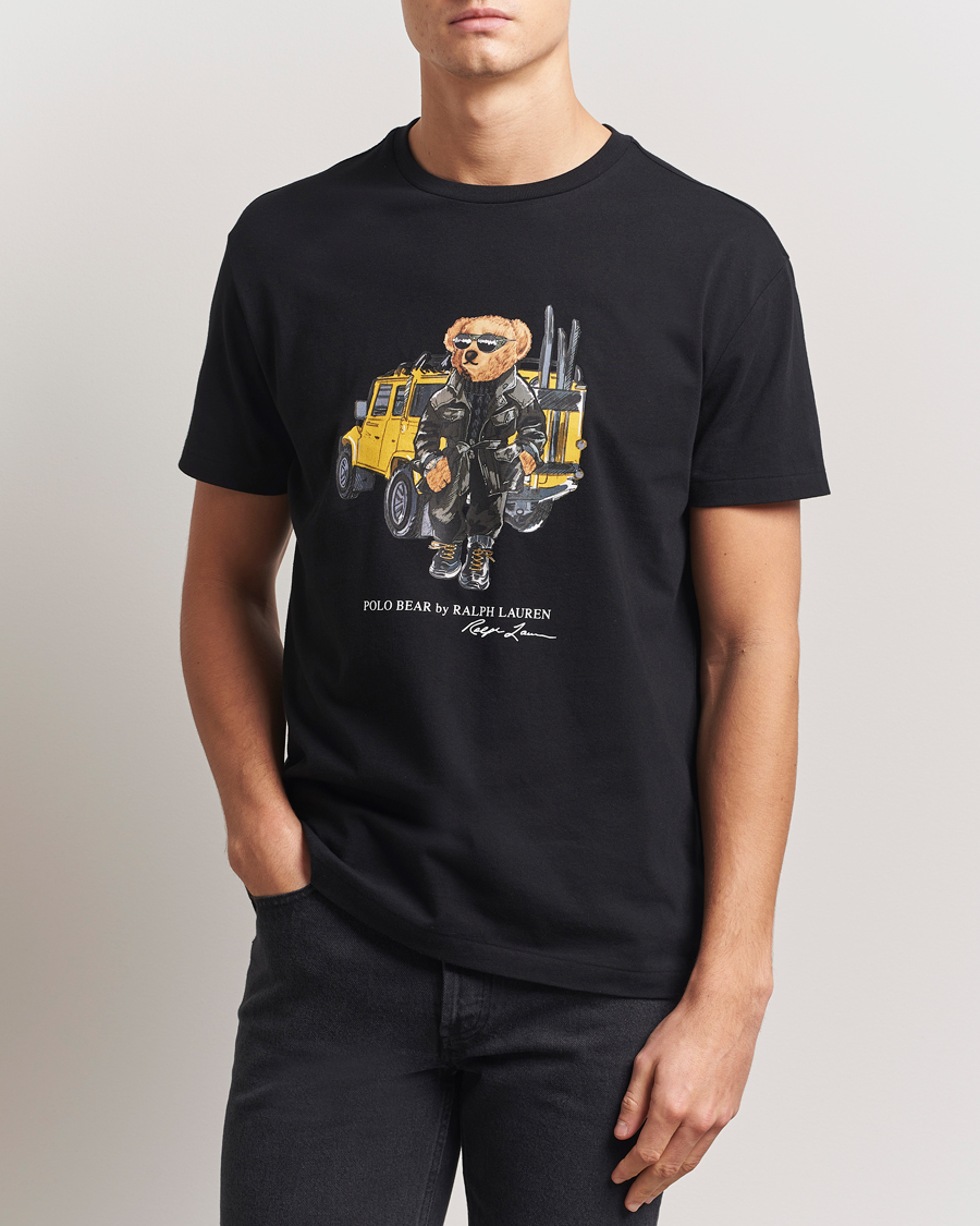 Homme | T-shirts | Polo Ralph Lauren | Printed Bear Crew Neck T-Shirt Polo Black