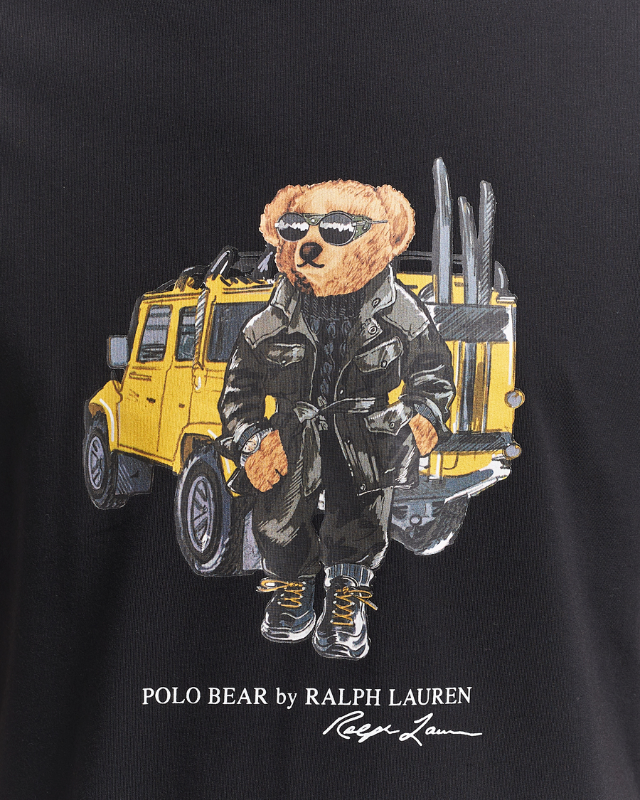Homme | T-shirts | Polo Ralph Lauren | Printed Bear Crew Neck T-Shirt Polo Black
