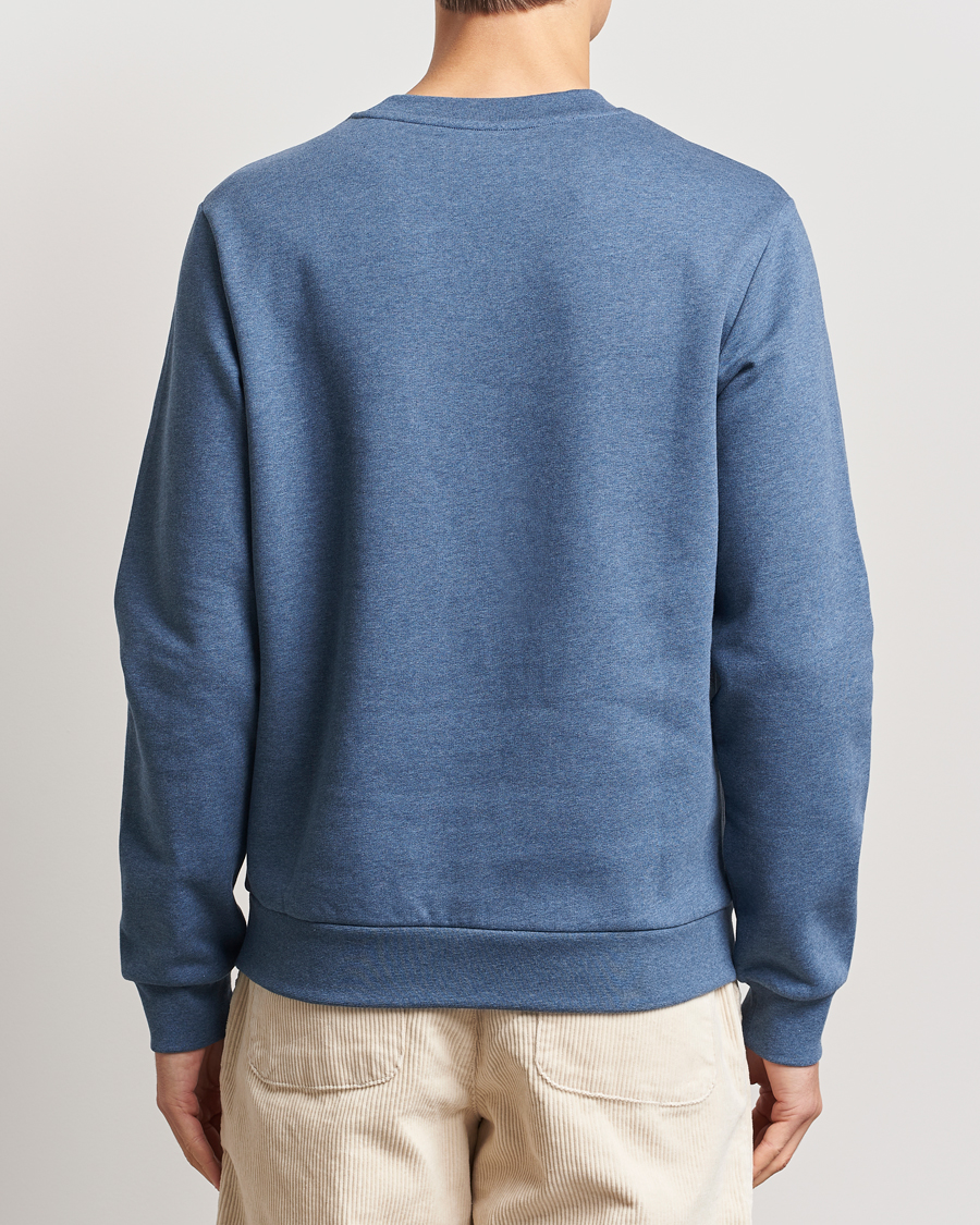 Homme | Pulls Et Tricots | A.P.C. | Rue Madame Sweatshirt Blue Melange