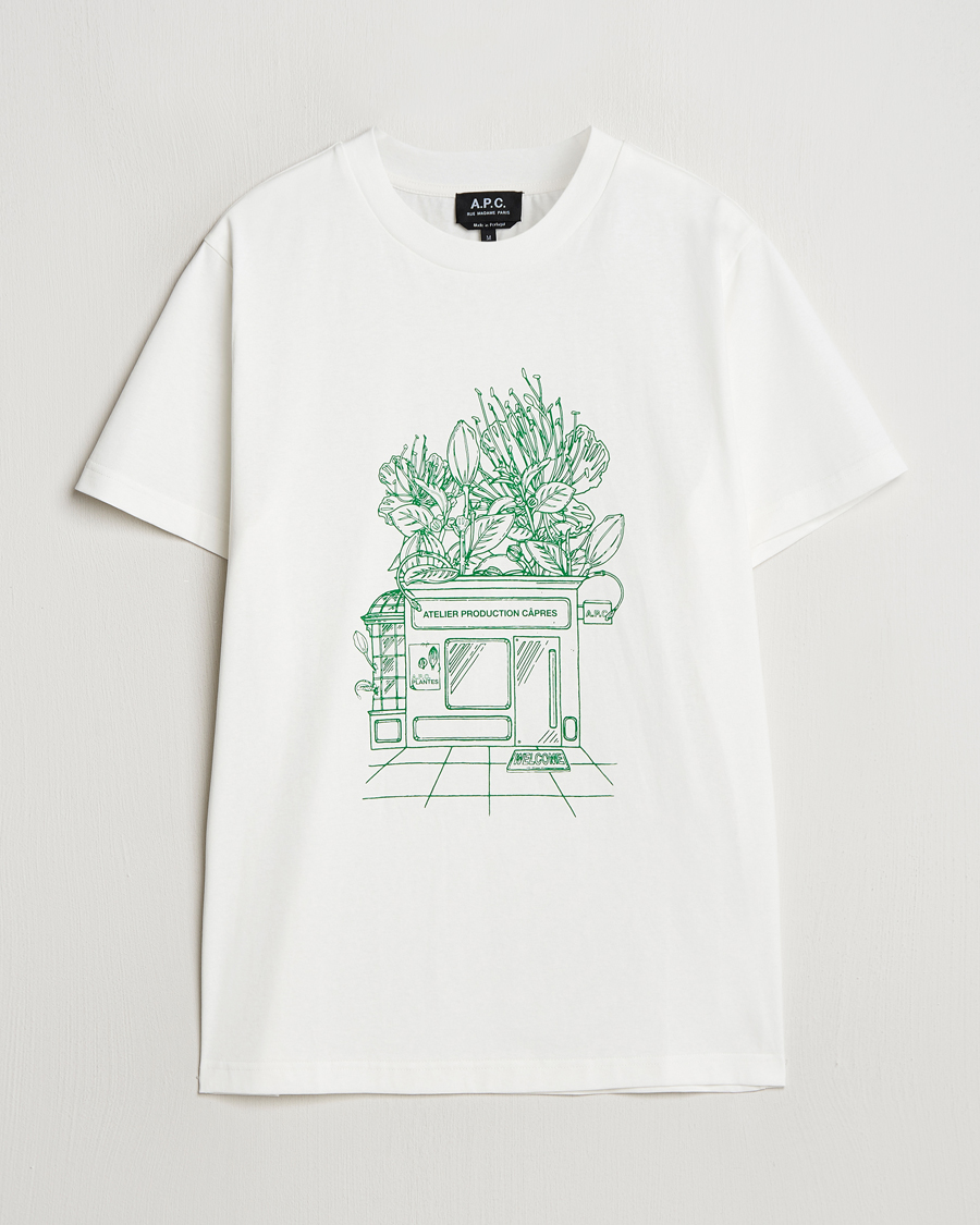 Homme | T-shirts | A.P.C. | Magasin T-Shirt White