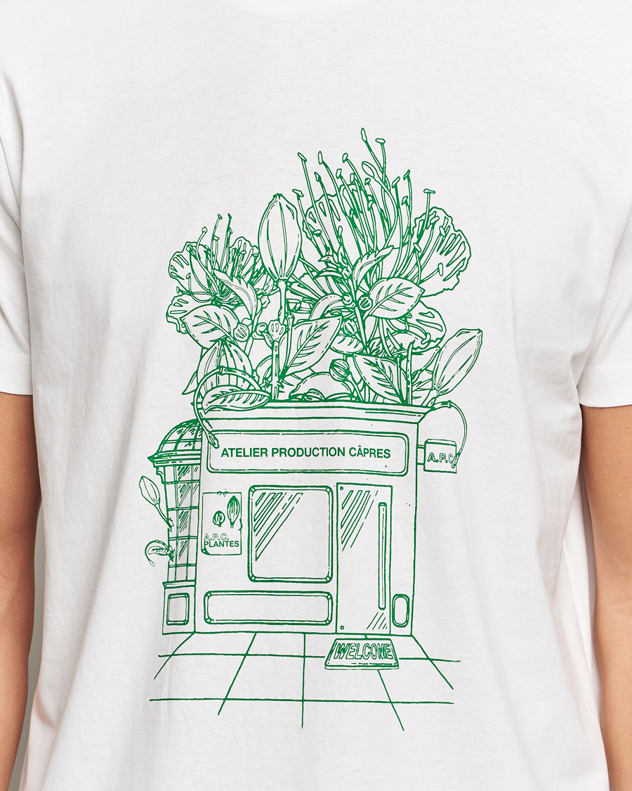 Homme | T-shirts | A.P.C. | Magasin T-Shirt White