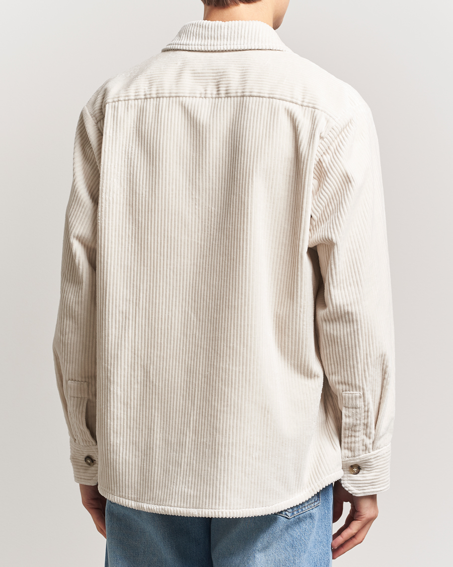Homme | Chemises | A.P.C. | Boris Wide-wale Corduroy Overshirt Ecru