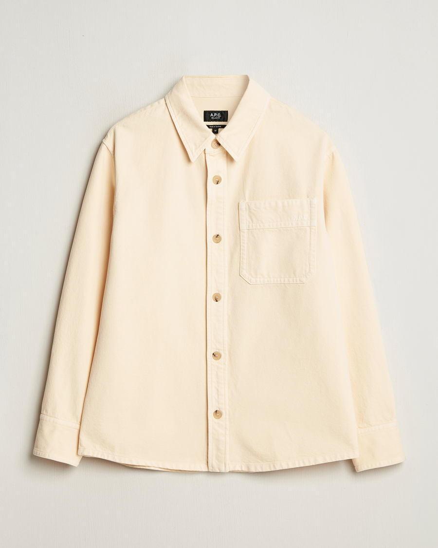 Homme | Chemises | A.P.C. | Basile Denim Overshirt Vanilla