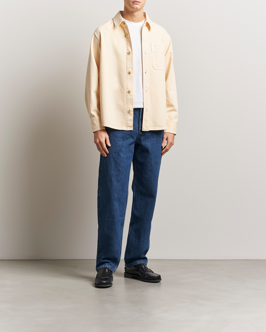 Homme | Chemises | A.P.C. | Basile Denim Overshirt Vanilla
