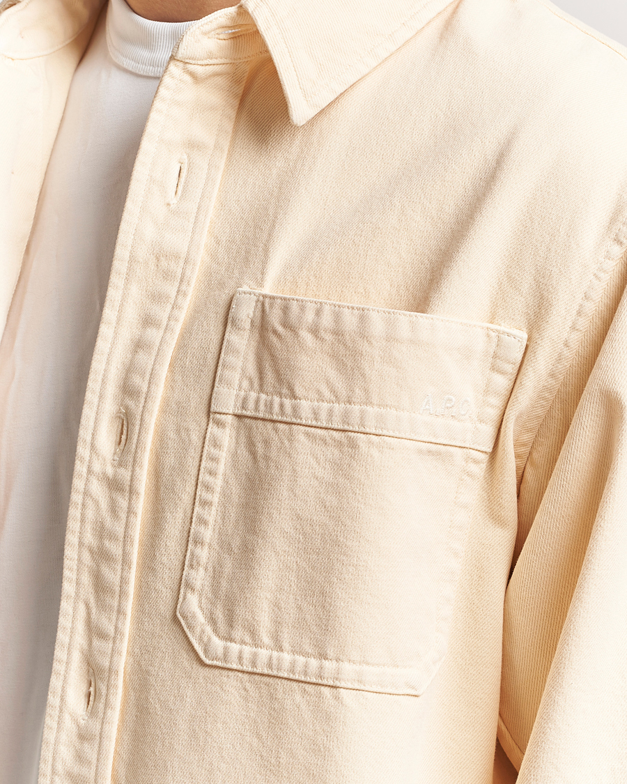 Homme | Chemises | A.P.C. | Basile Denim Overshirt Vanilla